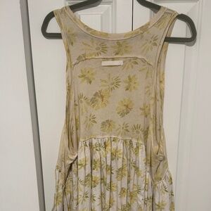 Floral Babydoll Tank Top
